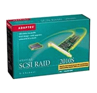 Controladora RAID Ultra320 SCSI - 320 MBps : RAID 0, 1, 5, 10, 50, JBOD - PCI 64 Adaptec 2010S Pci 64