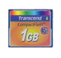 Memoria RAM Compact Flash 1 Gb Transcend